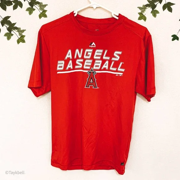 T-shirt Baseball Los Angeles Angels – Taille XL – Bleu – Podium